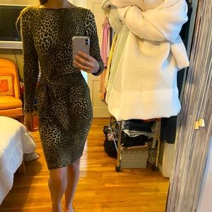 Cheetah Print Dress
